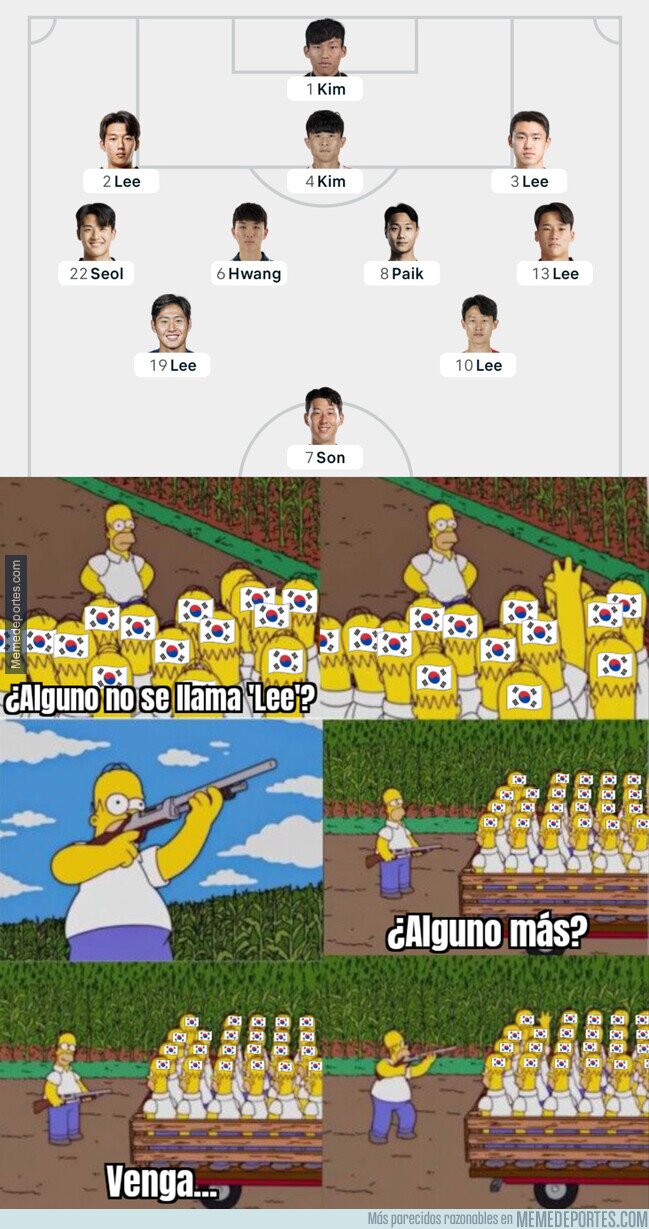 1241171 - La mitad de los coreanos se llaman Lee