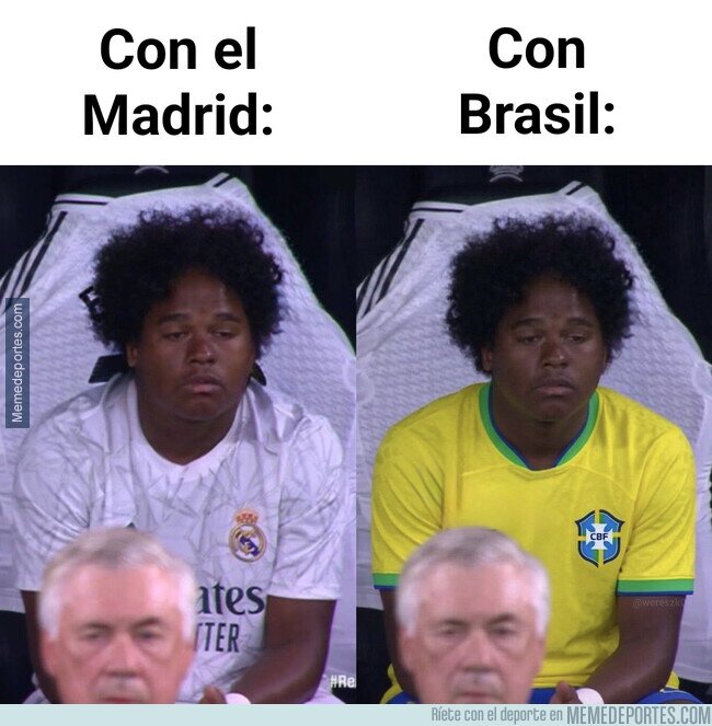 1241252 - Ancelotti sentando a Endrick una vez más