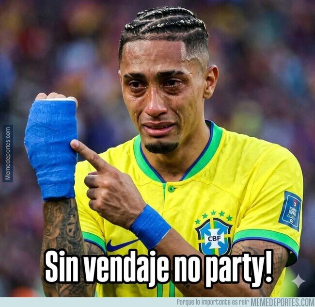1241263 - Rafinha sin los vendajes del Barcelona no corre
