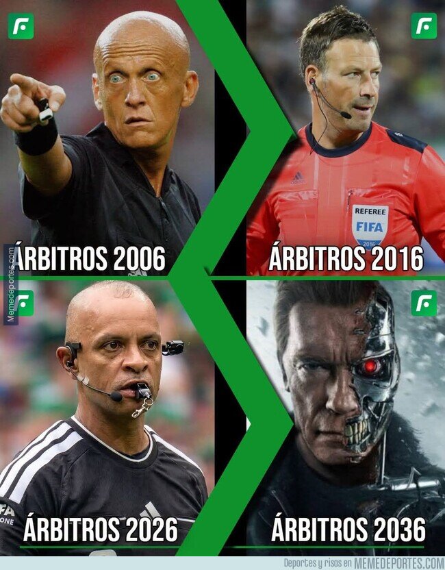 1241274 - Los árbitros menos humanizados