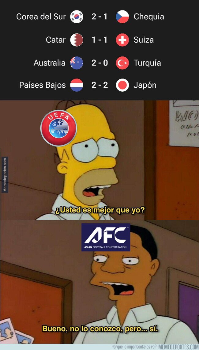 1241317 - Los europeos no pueden ganar a las selecciones de la confederación asiática