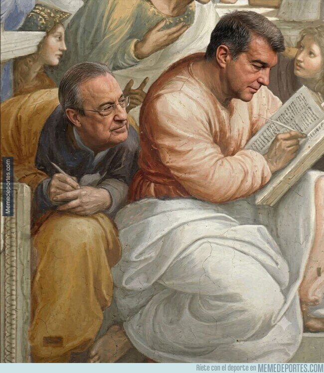 1241420 - Laporta crea la idea, Florentino la copia