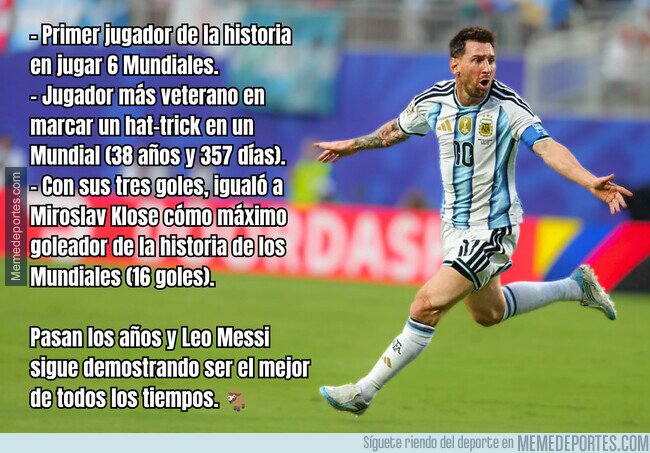 1241454 - Messi se estrenó en el Mundial a lo grande