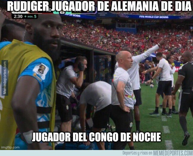1241517 - Rudiger en todos lados
