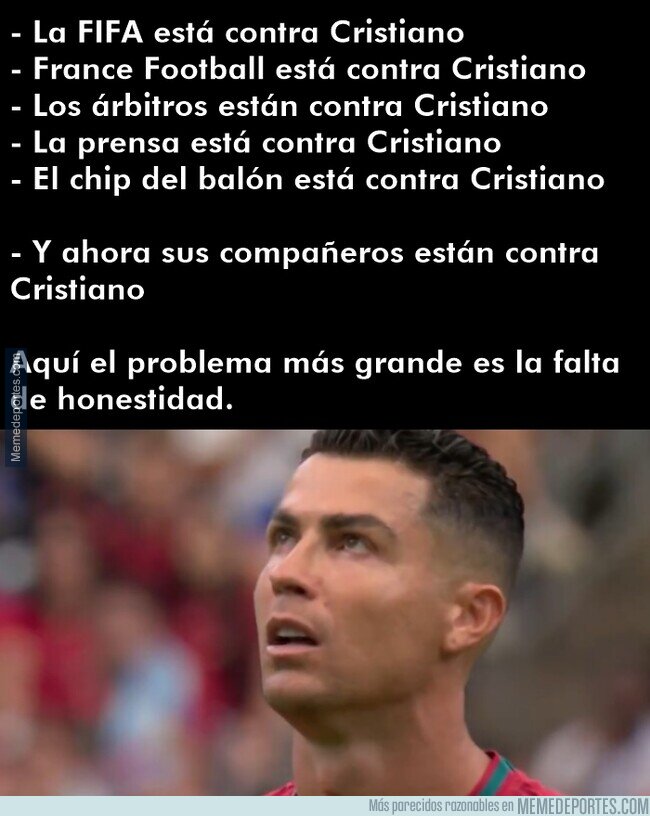 1241591 - Cristiano tiene el fandom más autoengañado que he visto.