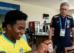 Enlace a ¿Qué le ha hecho Endrick a Ancelotti?
