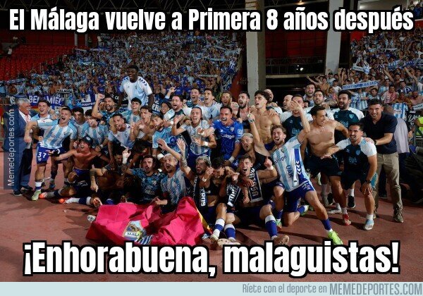 1241677 - El Málaga regresa a lo más alto de nuestro fútbol