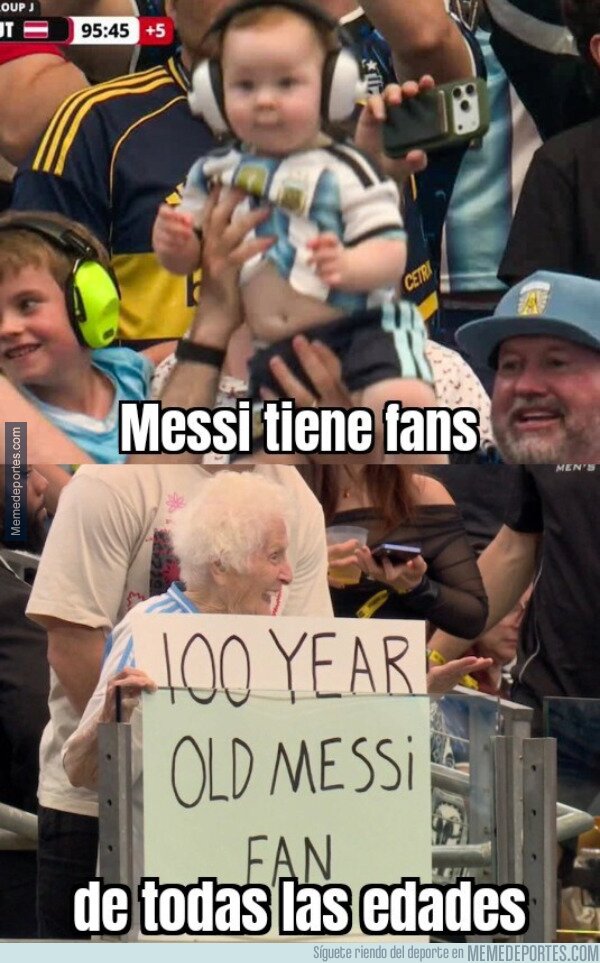 1241810 - No hay una edad concreta para disfrutar de Leo Messi