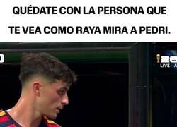 Enlace a Yo también miraría a Pedri así, por @ESPNDeportes