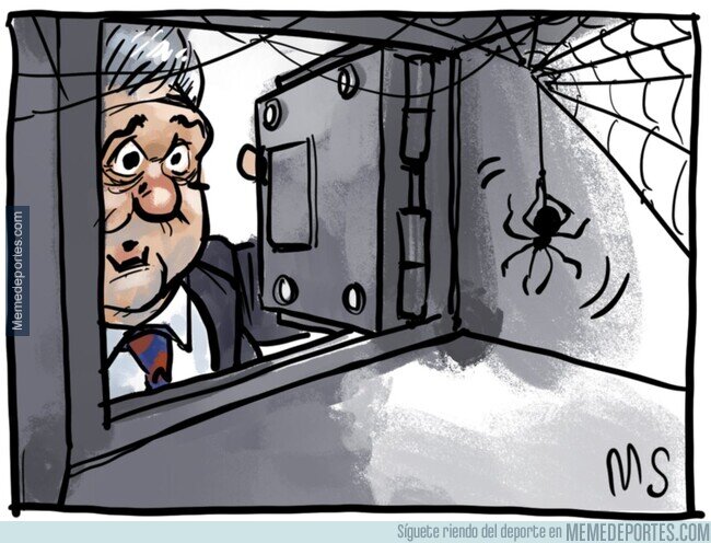 1241911 - La única araña que hay en el Barça, por @yesnocse