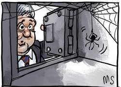 Enlace a La única araña que hay en el Barça, por @yesnocse