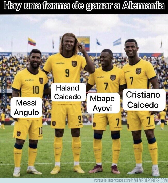 1241914 - Lo que necesita Ecuador para ganar a Alemania