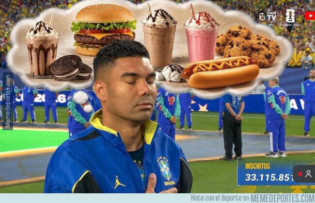 1241924 - Casemiro tiene la mente en otras cosas