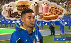Enlace a Casemiro tiene la mente en otras cosas