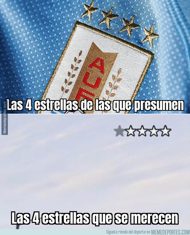 1242023 - Las 4 estrellas de Uruguay