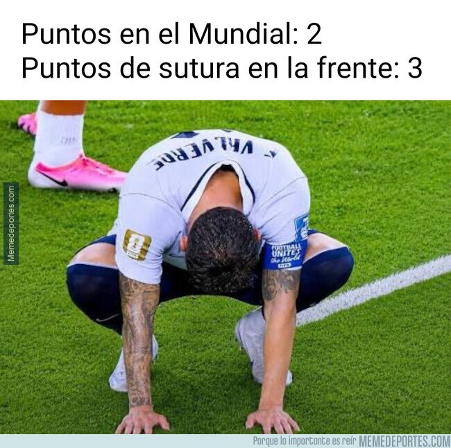 1242074 - Más puntos en la frente que en el Mundial