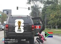 Enlace a Canada echa a Sudáfrica en el primer partido de dieciseisavos