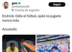Enlace a Parece que Endrick ya va contando para Ancelotti, por @mbafraaude