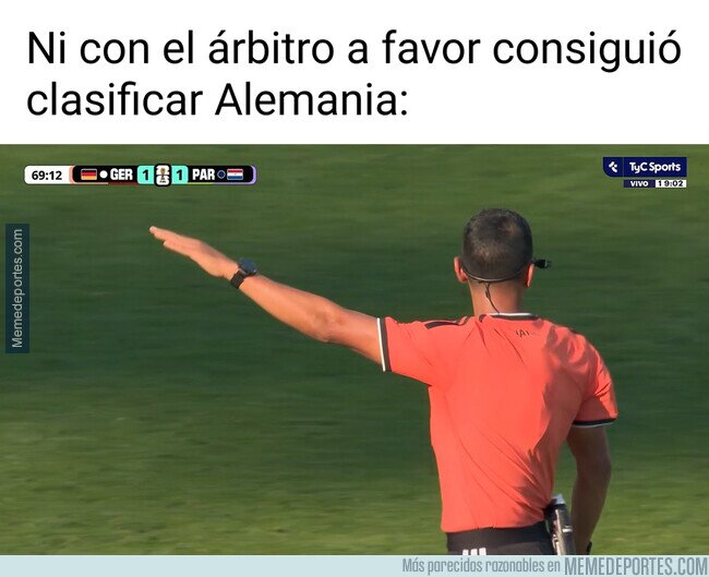 1242243 - Disimule un poco, señor colegiado