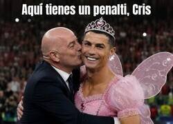 Enlace a El regalo de Infantino a Cristiano Ronaldo