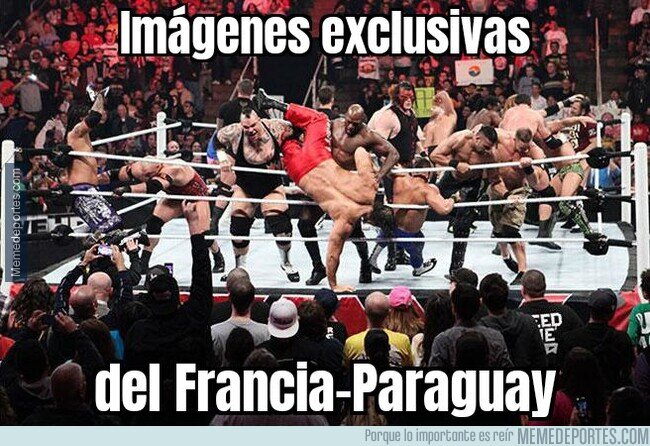 1242549 - No esperaba ver un Royal Rumble en octavos del Mundial