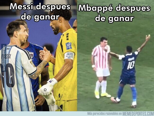 1242571 - Pero el anti-deportivo es Messi por sacar un tiro libre rápido...