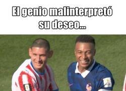 Enlace a La orejona de Mbappé