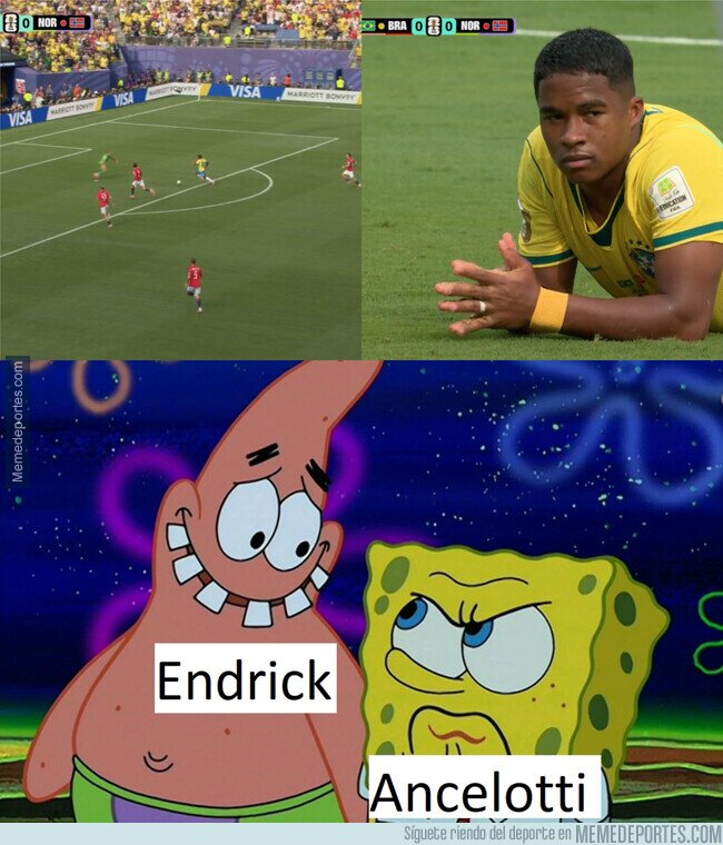 1242596 - La que tuvo Endrick para adelantar a Brasil