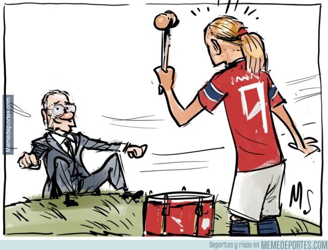 1242606 - Haaland le hace 'tilín' a Florentino, por @yesnocse
