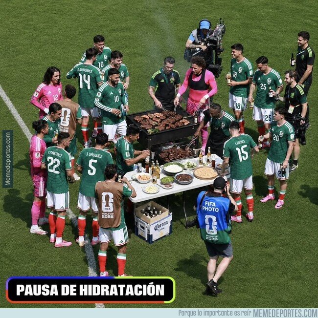 1242620 - La última pausa de hidratación de México