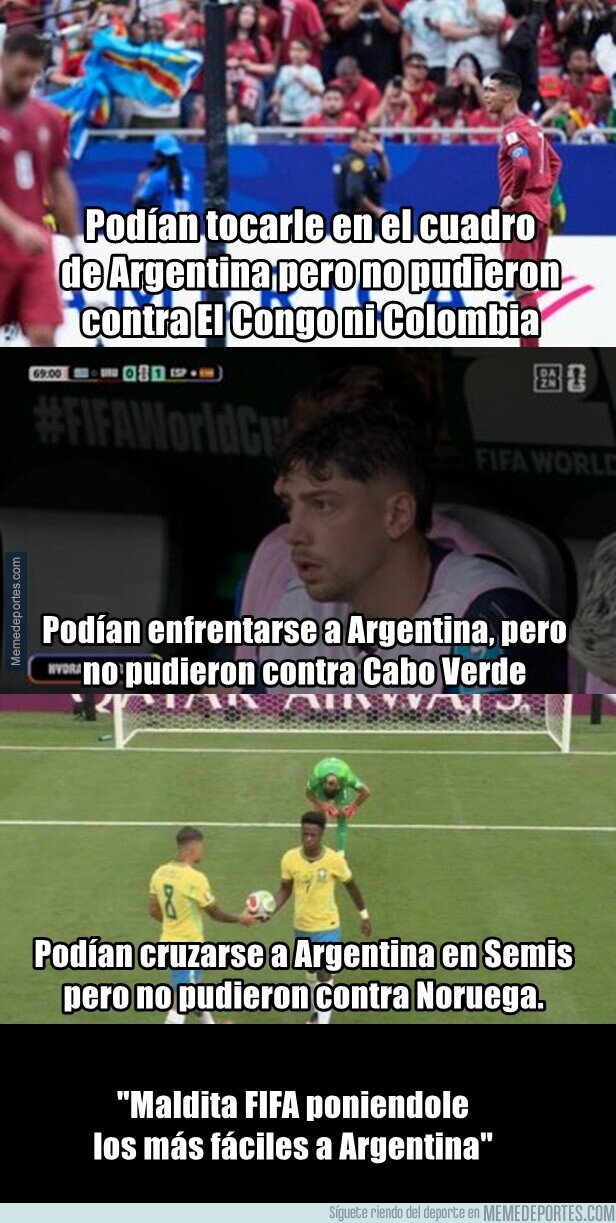 1242634 - ¿Sabías que el camino accesible de Argentina en el Mundial es responsabilidad de algunos madridistas?
