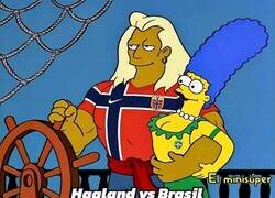 Enlace a El aura que desprende Haaland...