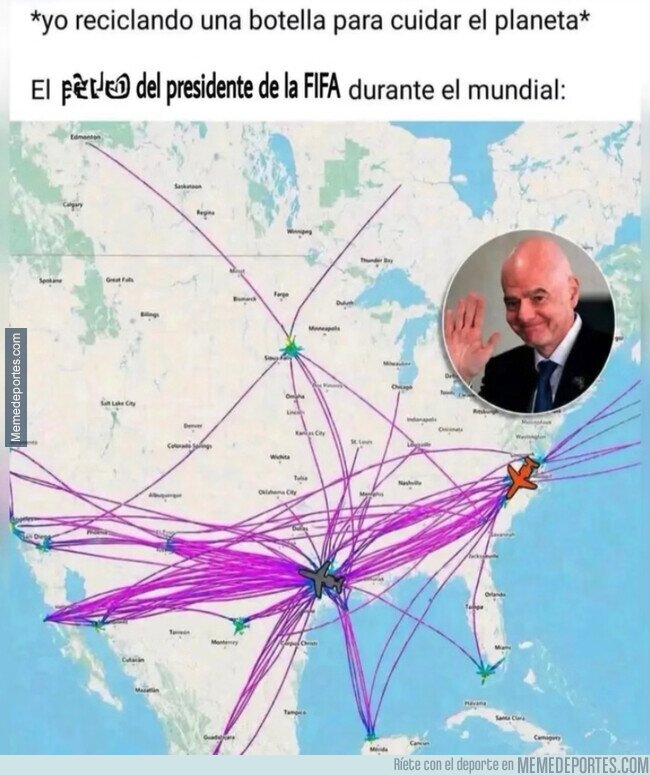 1242728 - Infantino acudiendo a todos los partidos