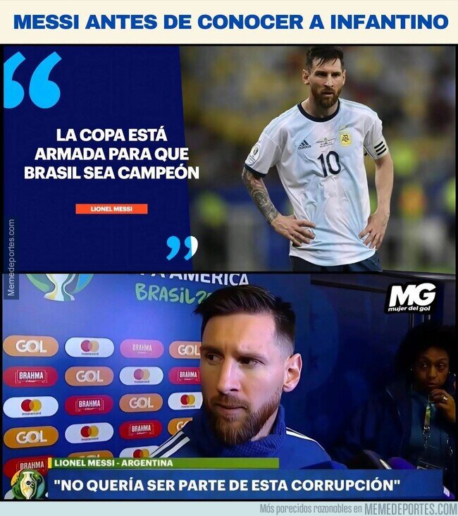 1242820 - Messi sospechaba de amaños solo cuando no ganaba él
