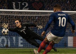 Enlace a Bono para un penalti a Mbappé