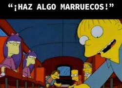 Enlace a Todos viendo ayer a Marruecos contra Francia