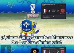 Enlace a Francia repitió resultado frente a Marruecos