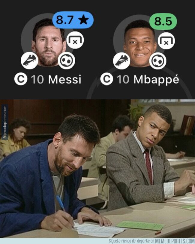 1242906 - Mbappé 'calcó' el último partido de Messi