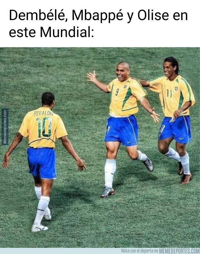 1242909 - Hacía muchos mundiales que no se veía un tridente así