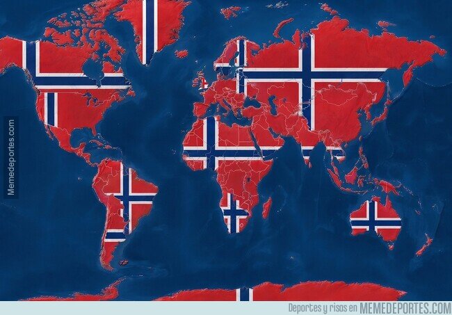 1242962 - Todo el mundo va con Noruega hoy
