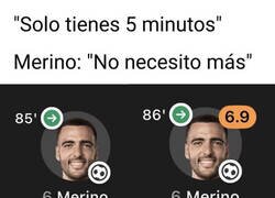 Enlace a Merino sólo necesita 5 minutos