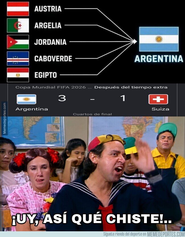 1243081 - Hasta Ecuador hubiera llegado a semifinales con ese cuadro