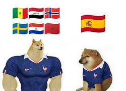Enlace a Francia contra nosotros no fue la misma que la del resto del Mundial