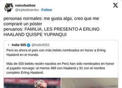 Enlace a En Perú están naciendo muchos Haalands, por @tripledetambo