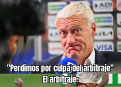 Enlace a Deschamps, por favor...