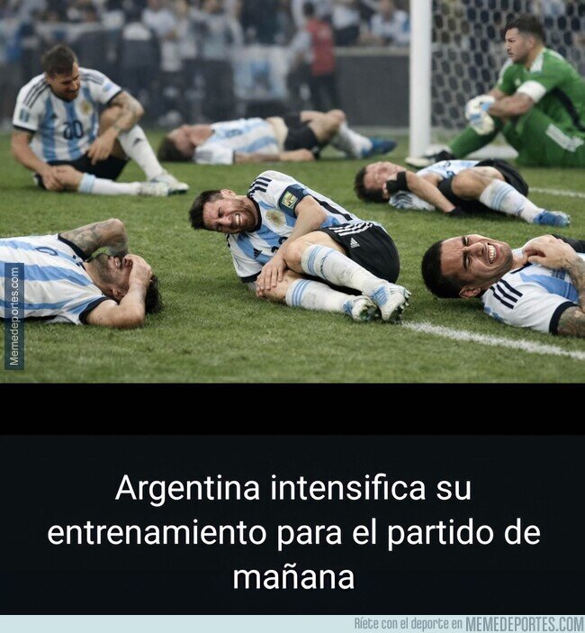 1243364 - Argentina ya prepara la final