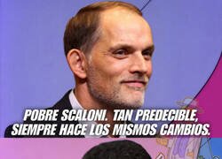 Enlace a Scaloni tenía un plan