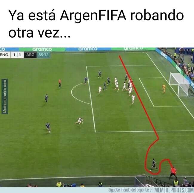 1243410 - Era fuera de juego clarísimo