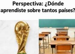 Enlace a Aprendí más geografía con el Mundial que en clase