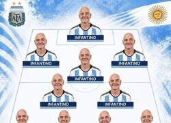 Enlace a Confirmado el 11 de Argentina para esta noche